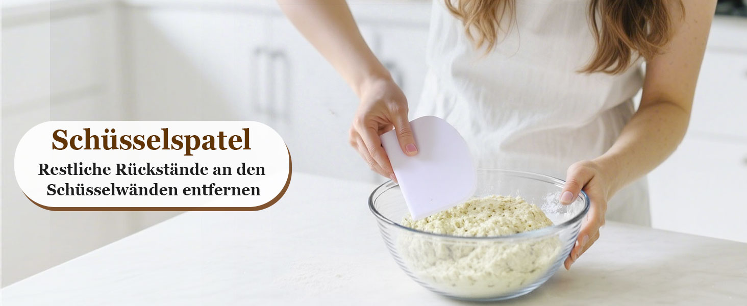 Набір для приготування закваски та випікання хліба SHANNA: корзинка для бродіння, скляна тара, скребок, мішалка, ніж (бамбук, спіральний дизайн)