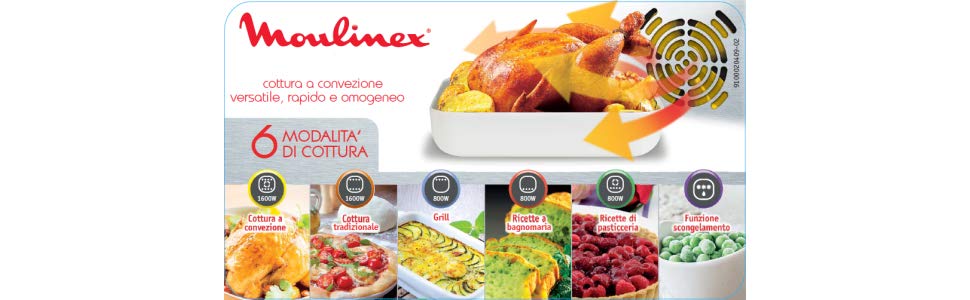 Міні-електродуховка Moulinex Optimo Mini OX4648, 33 л - компактна духовка для дому