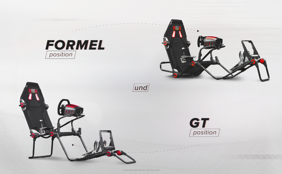 Симулятор гоночного кокпіту Next Level Racing F-GT Lite - складаний, для ігор