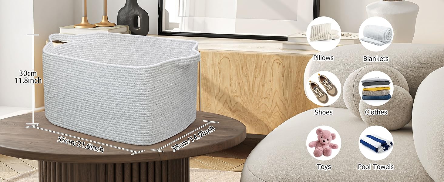 Складаний кошик для білизни 63л, 2 шт. (білий та коричневий), 1 шт. (світло-сірий)