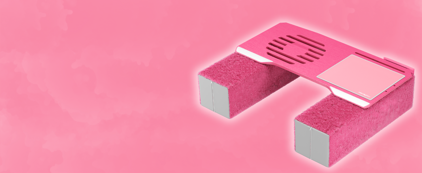 Couchmaster CYWORX: ергономічний стіл для ноутбука на диван, софу чи ліжко (рожевий)