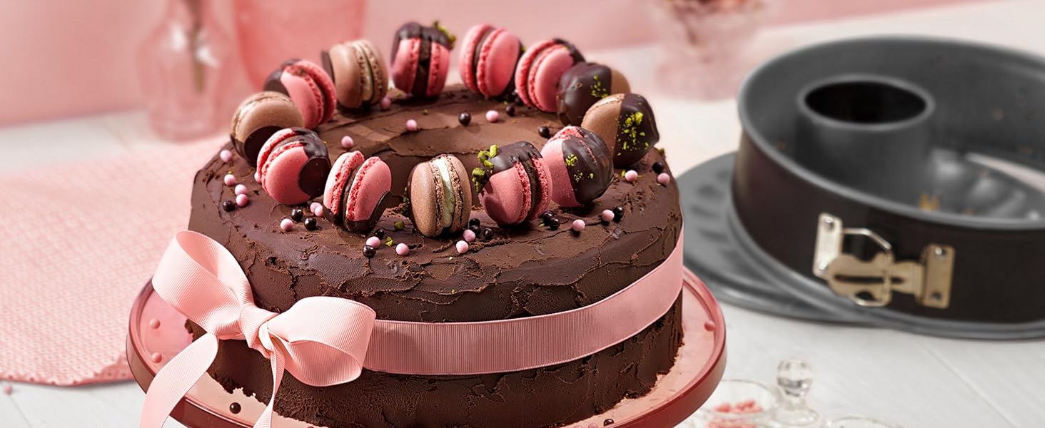 Форма для випічки Kaiser Mini Springform 18 см, антипригарне покриття, для міні-пирогів, сумісна з аерофритюрницею, Ø 18 см