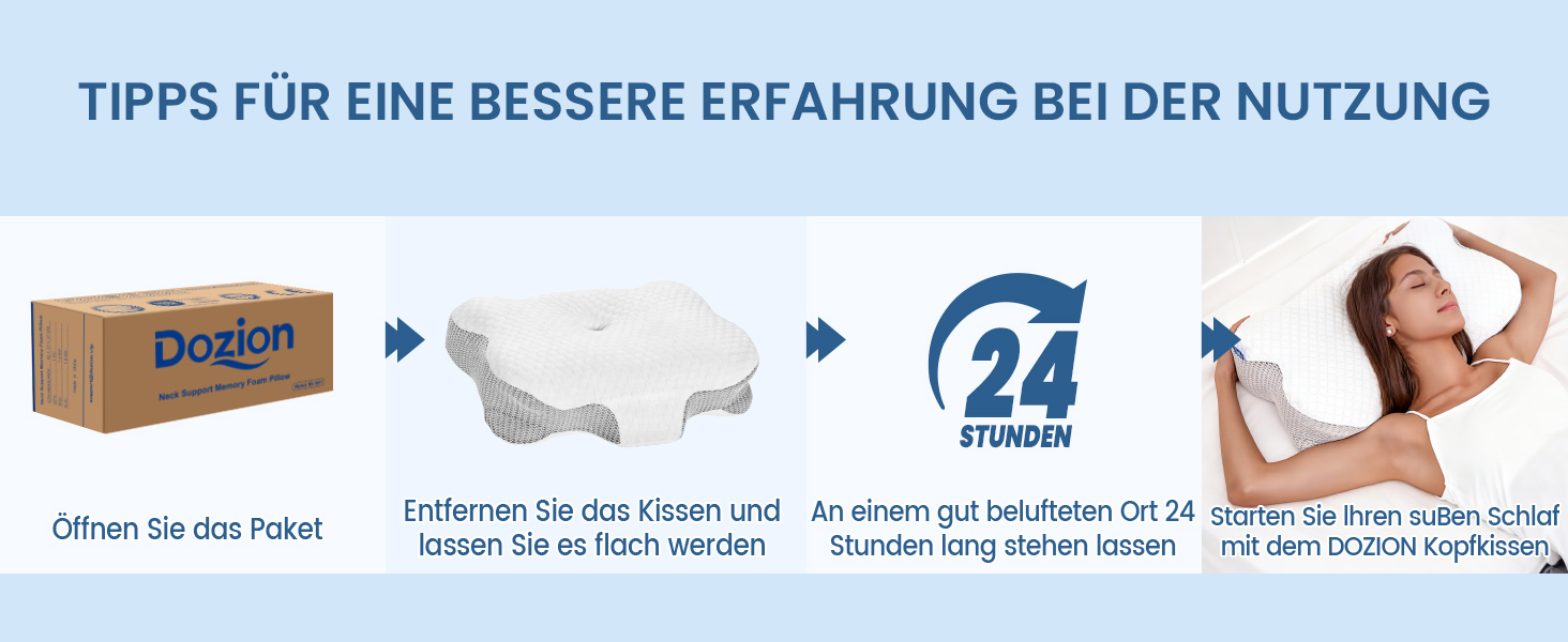 Подушка для шиї з Memory Foam, анатомічна для сну на боку та спині, біла. Ортопедична подушка для підтримки шийного відділу хребта.