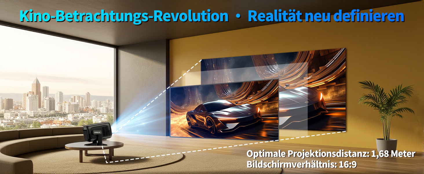 Портативний проєктор Mini Beamer 4K Full HD з 5G WiFi 6, Bluetooth 5.4 та автоматичною корекцією трапецеїдальних спотворень. Підтримка USB/Laptop/PC, з мишкою та пультом дистанційного керування. Чорний (Black-1)