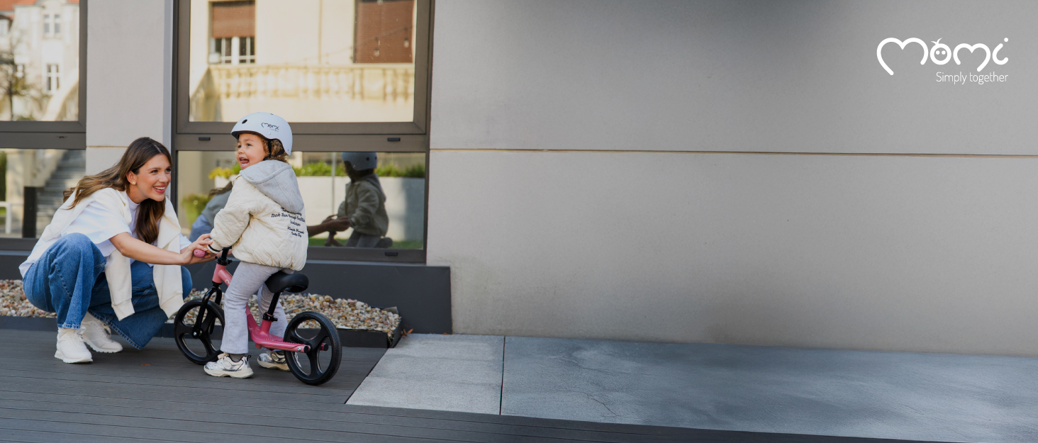 Дитяча коляска MoMi GISELLE 2 в 1 комбінована, сіра, з функцією візка, 5-точкова система безпеки, від народження до 22 кг, з корзиною для покупок, матрацом, дощовиком та пеленатором