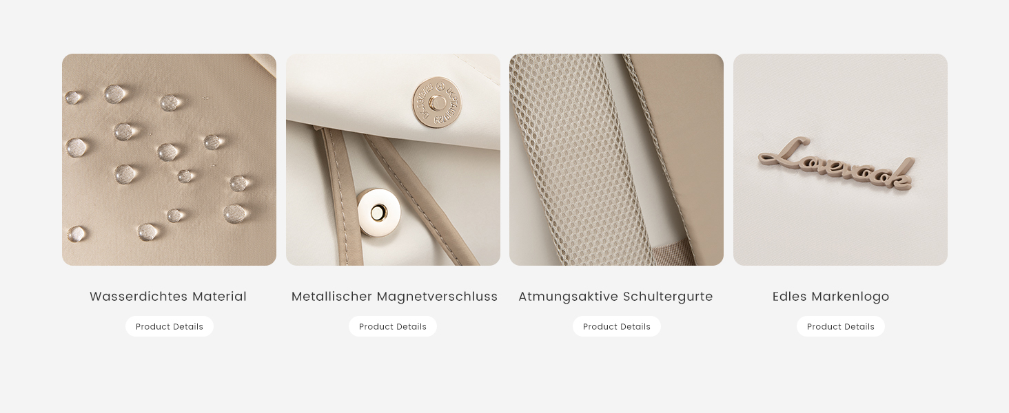 LOVEVOOK Рюкзак для жінок, 15.6 дюймів, рюкзак для школи, водонепроникний, для підлітків, легкий, з відділенням для ноутбука, для подорожей, універсітету, роботи, 15.6 дюймів, бежевий+хакі