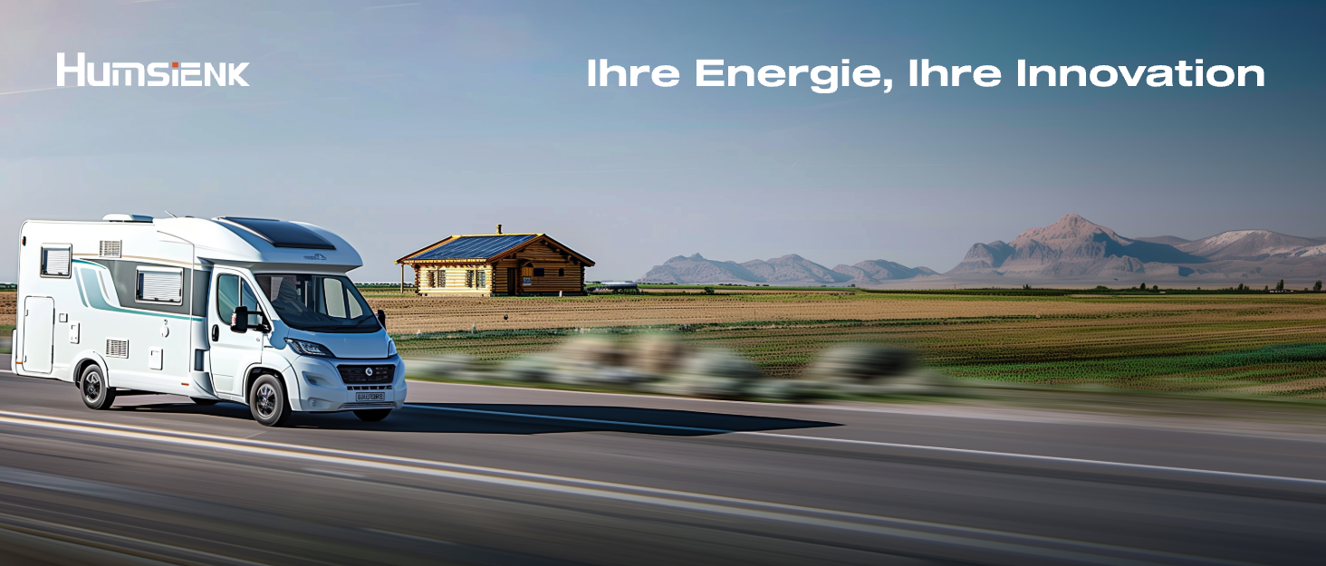 Акумулятор LiFePO4 Humsienk 24V 200Ah (5120Wh) для сонячних станцій та RV, з BMS 250A, IP65, висока потужність 6400W