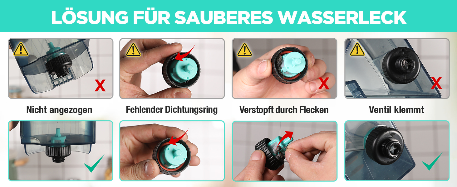 HAUSHOF StainZapper Pro: мийка для килимів та меблів, 450W, 12kPa, 1.5+0.8L, з миючим засобом та щіткою для швів. Ефективний видалення плям з килимів, диванів, меблів та авто.