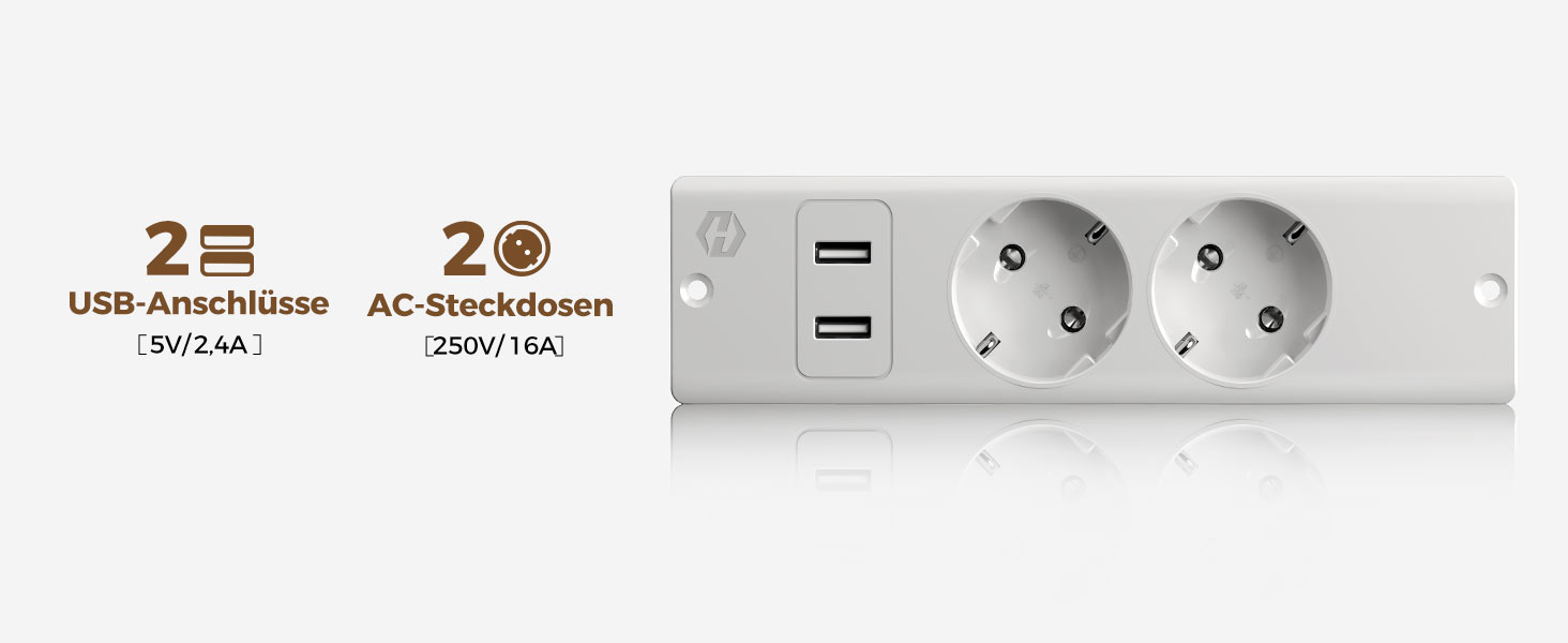 Комп'ютерний стіл Rolanstar з ящиками, розетками та LED підсвіткою, геймінговий стіл з підставкою для монітора, полиця та 2 гачки, для офісу та вітальні (білий, 100x47x90,5 см)