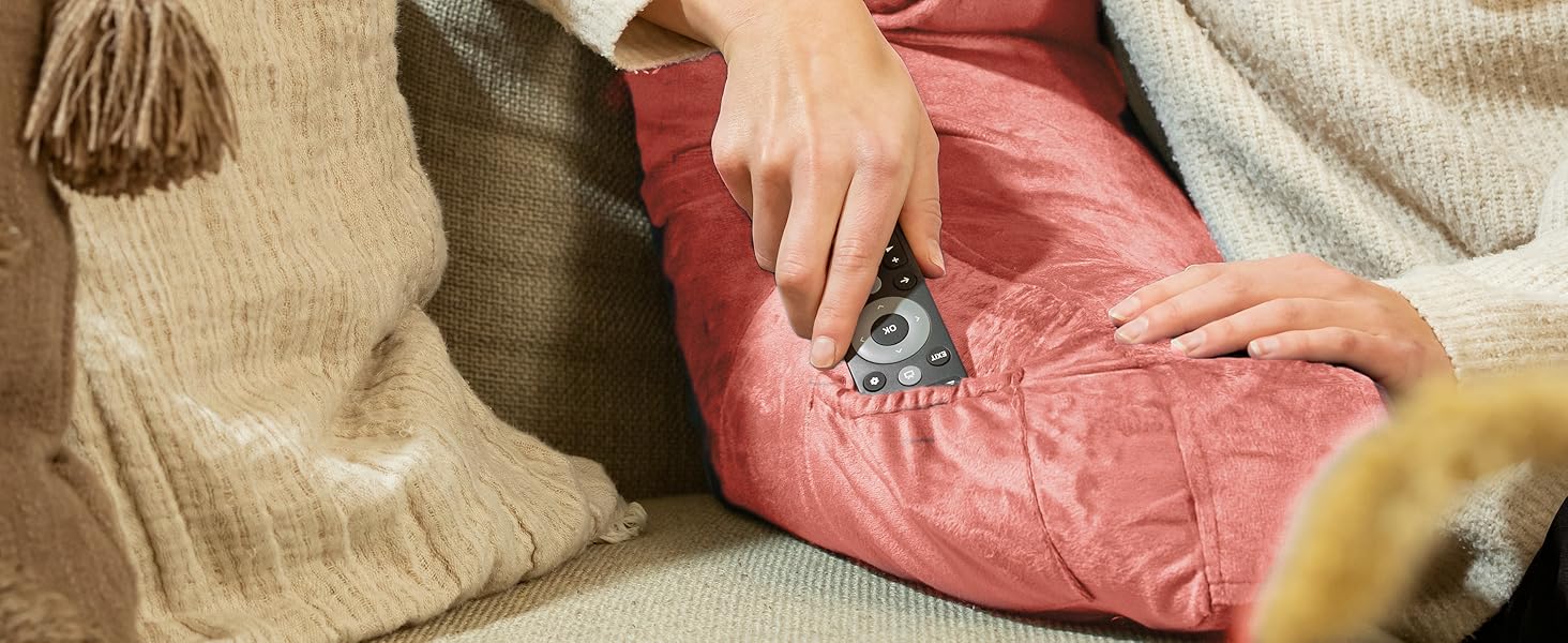 Подушка для читання Ella Lesekissen для ліжка та дивана з знімною подушкою для шиї - подушка для спини для ліжка. Подушка для читання з піною з пам'яті з підлокітниками, ідеально підходить для читання, перегляду телевізора, відпочинку або як спинна підтримка (Рожевий)