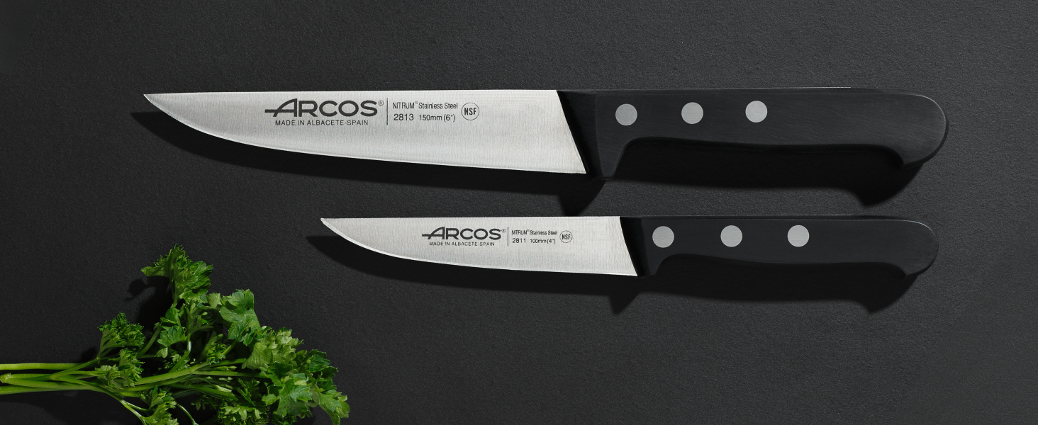 Тримач для шинки Arcos Professional в т.ч. щипці для шинки Ніж для шинки Ніж для шинки Ніж для шинки Професійний ніж для шинки Тримач шинки з нітруму з нержавіючої сталі 240 мм щипці