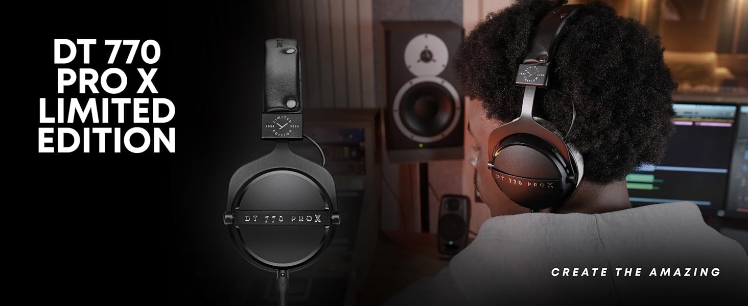 Студійні навушники beyerdynamic DT 770 PRO X Limited Edition для запису та моніторингу (закриті)