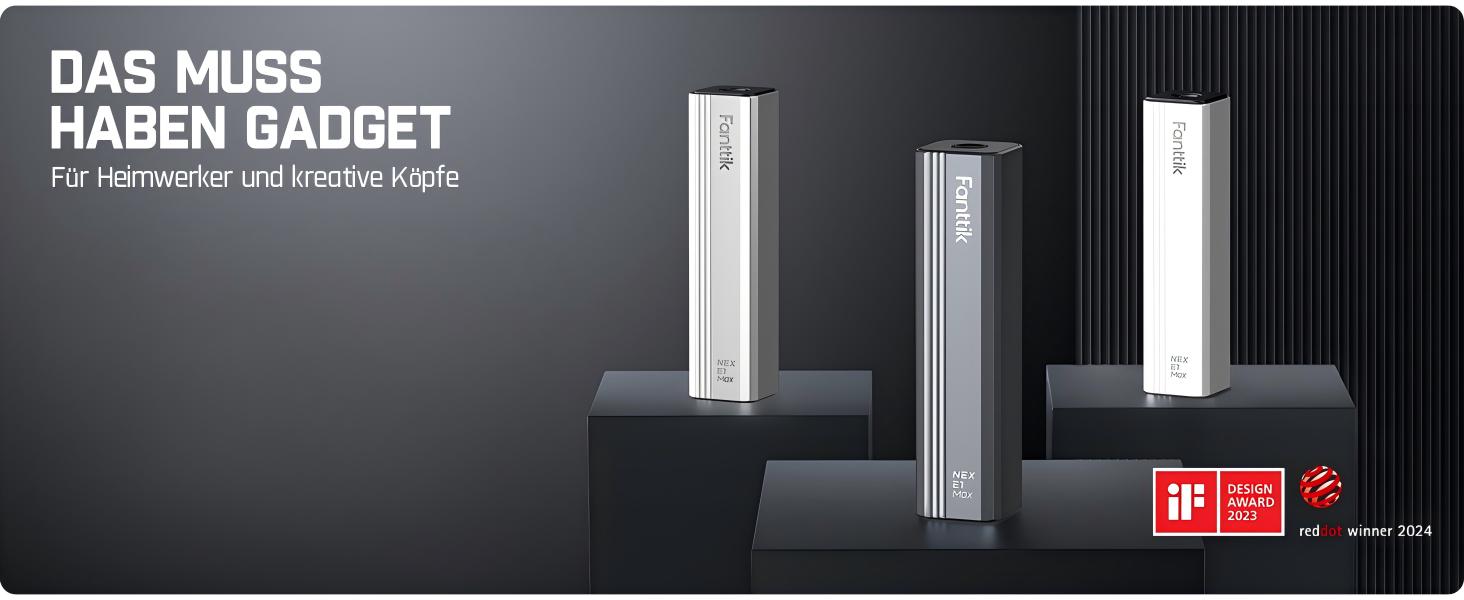 Набір викруток Fanttik E1 Max Mini 50-в-1 з магнітним прецизійним наконечником, 2 режими крутного моменту, для ремонту iPhone, ноутбуків, окулярів, годинників (сірий)