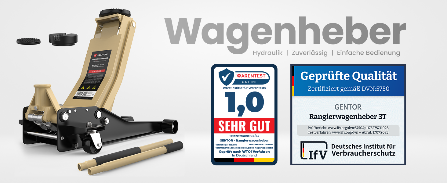 Гідравлічний домкрат 3T низькопрофільний 75-505мм з гумовими накладками для легкових авто та SUV – професійний, поворотний