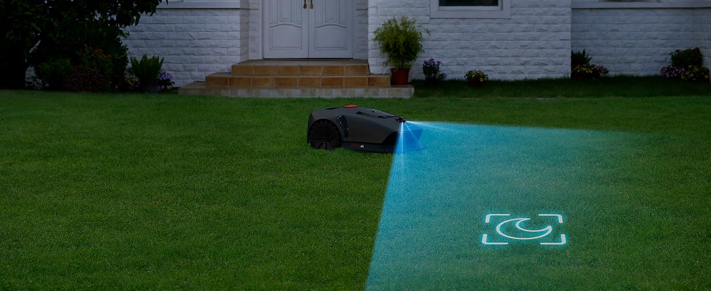 Робот-газонокосарка Dreame MOVA 600 Kit з 81 запасним лезом, 3D LiDAR, бездротове налаштування, точне картування до 600 м², розумне уникнення перешкод, керування через додаток, U-подібне косіння