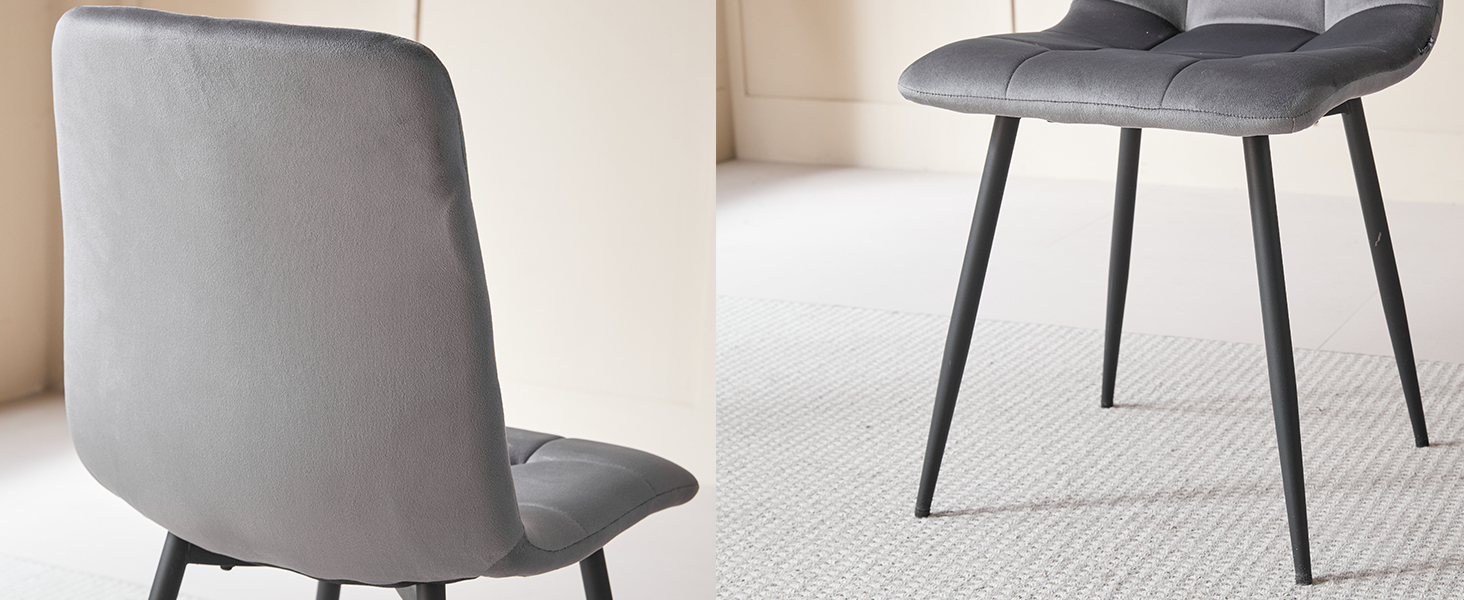 Обідній комплект на 5 осіб: круглий стіл 100 см та 4 стільці (голландський флізелін). Підходить для кухні, вітальні, балкону, ресторану, офісу. Темне дерево + сірий велюр