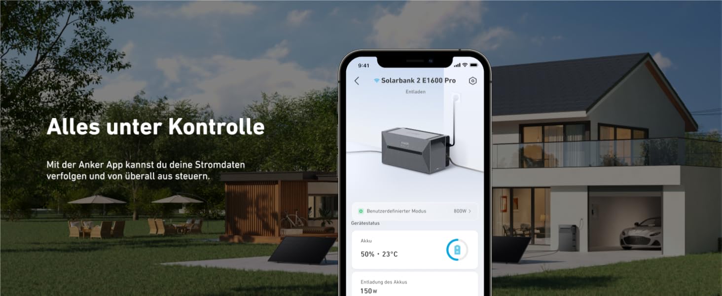 Anker SOLIX E1600 Pro Power Station з сонячними панелями (1600 Wh, 4x445W) + кріплення для балкону