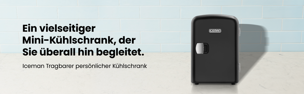 Chefman Iceman – міні-холодильник 4л, з підігрівом, для косметики та перекусів, AC/DC, для дому/авто/спальні