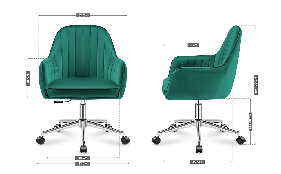 Офісне крісло Mark Adler Future 5.2 Black - регульоване, з підлокітниками, для дому та офісу | Макс. навантаження 130 кг | Тканина 