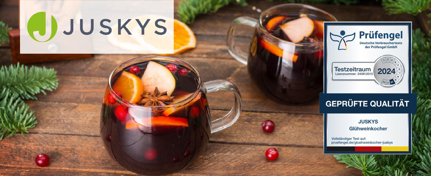 Електричний диспенсер для глінтвейну Juskys Teramo 7 літрів, 1500W з краном, термостатом та захистом від перегріву, 30-110°C, нержавіюча сталь