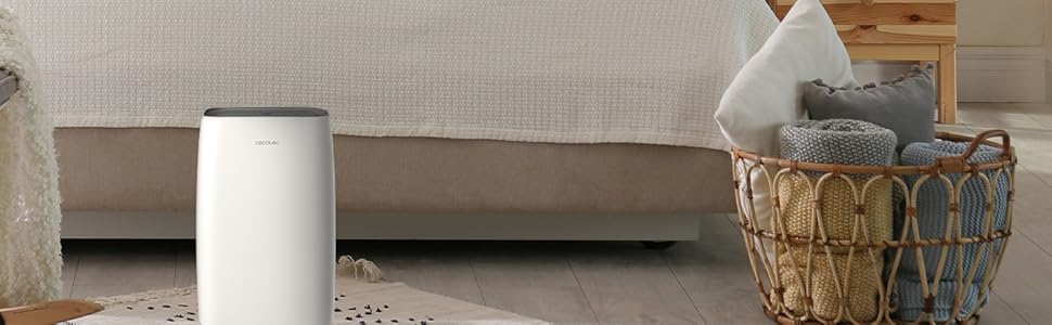 Зволожувач повітря Cecotec Big Dry 4000 Expert Connected: 10л/день, Wi-Fi, R290, LED, 60м²