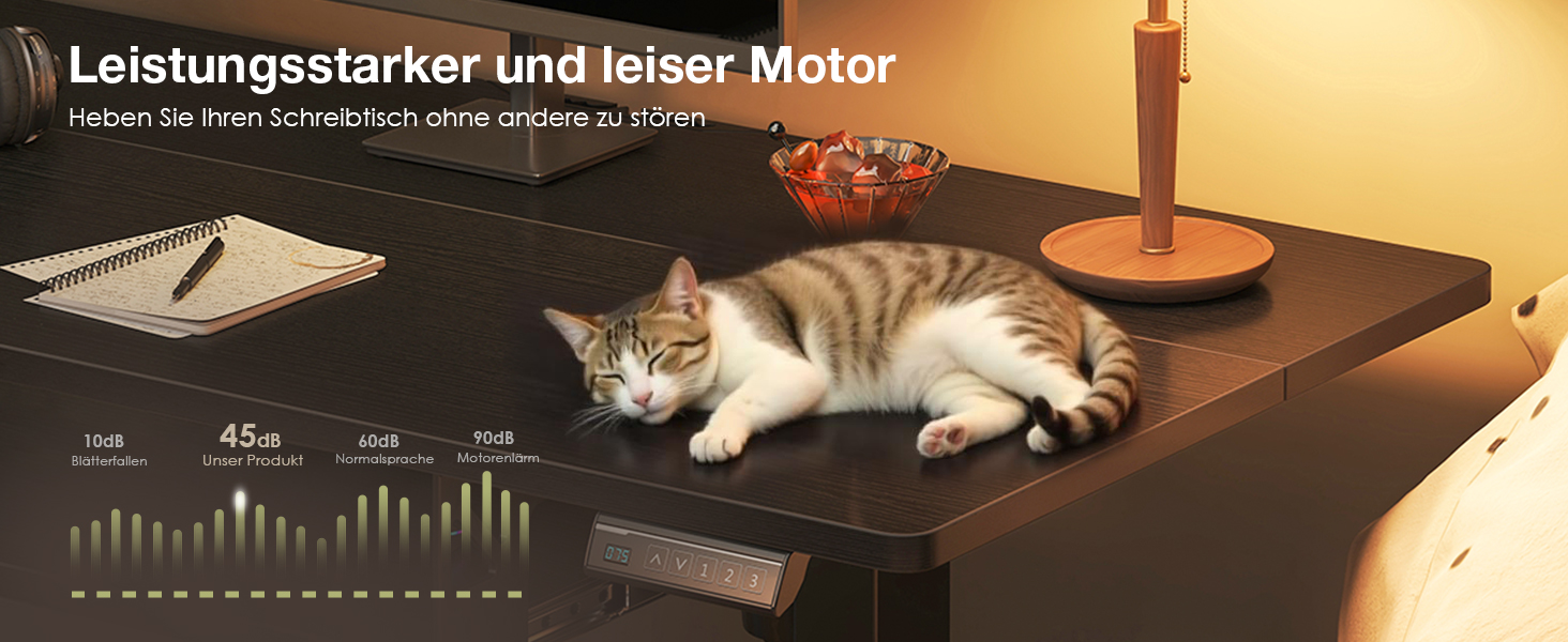 Електричний стіл OffiGo, 100x50 см, з підставкою для клавіатури, 3 режими пам'яті, для роботи та навчання, білий