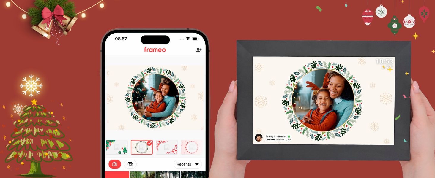 Frameo: Цифровий фоторамка 10.1