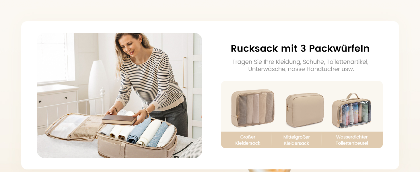 Рюкзак для ручної поклажі OVEVOOK: 40л, для ноутбука 17