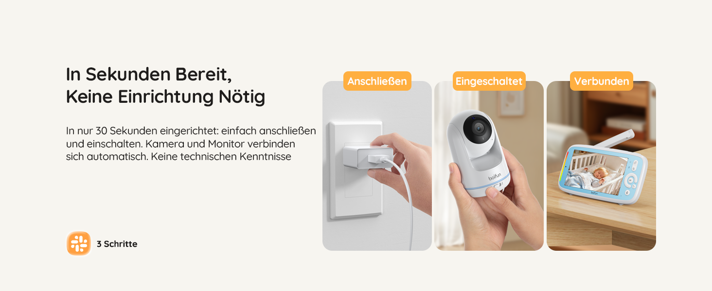 Відеоняня Boifun з камерою 5