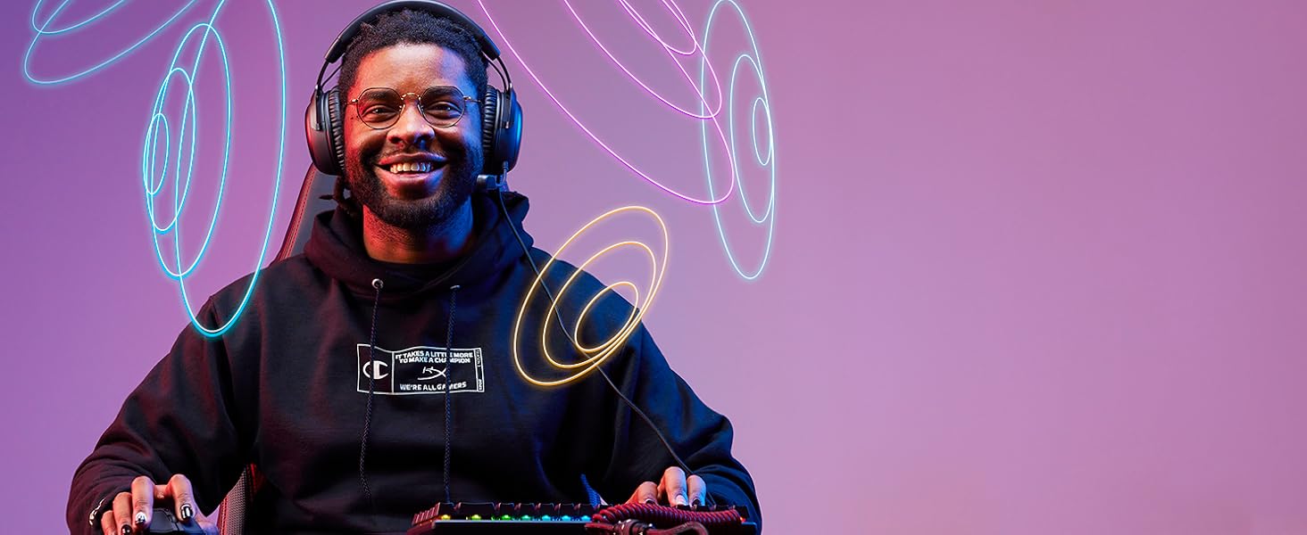 Ігрова гарнітура HyperX Cloud III: 53 мм драйвери, пам'ятна піна, DTS, мікрофон з шумозаглушенням, USB-C/USB-A/3,5 мм, для PC, PS5, PS4, Xbox, Switch, Mac, чорний/червоний, 2023 Edition