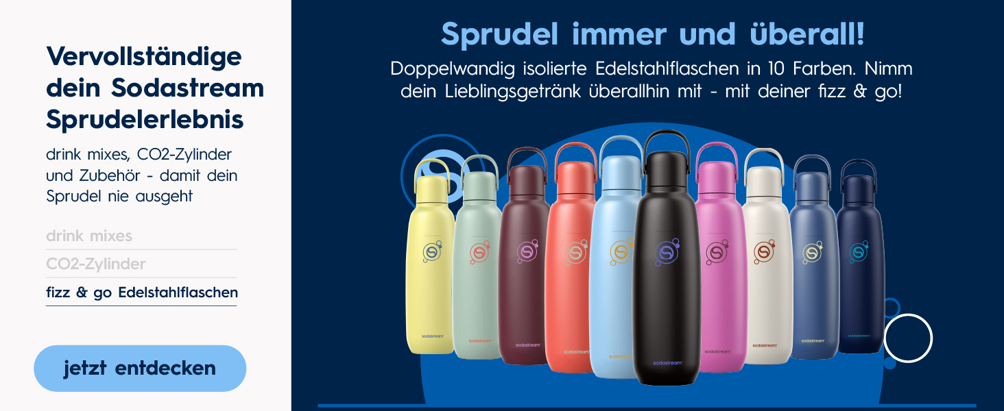 Сифон для газування води SodaStream TERRA Family Pack: 3 пляшки по 1л та циліндр CO2, чорний