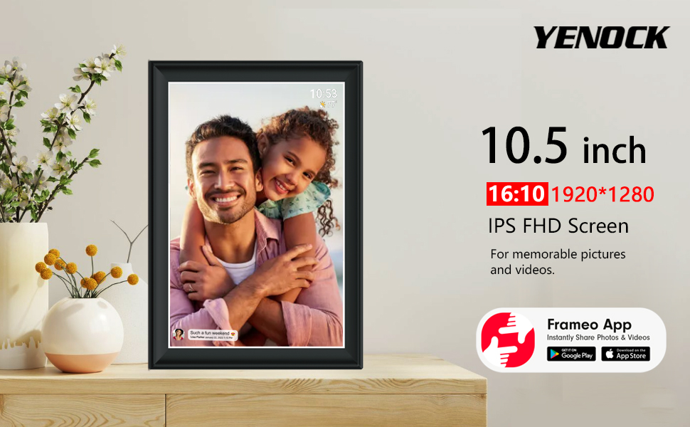 Цифровий фотоальбом Frameo 10.5