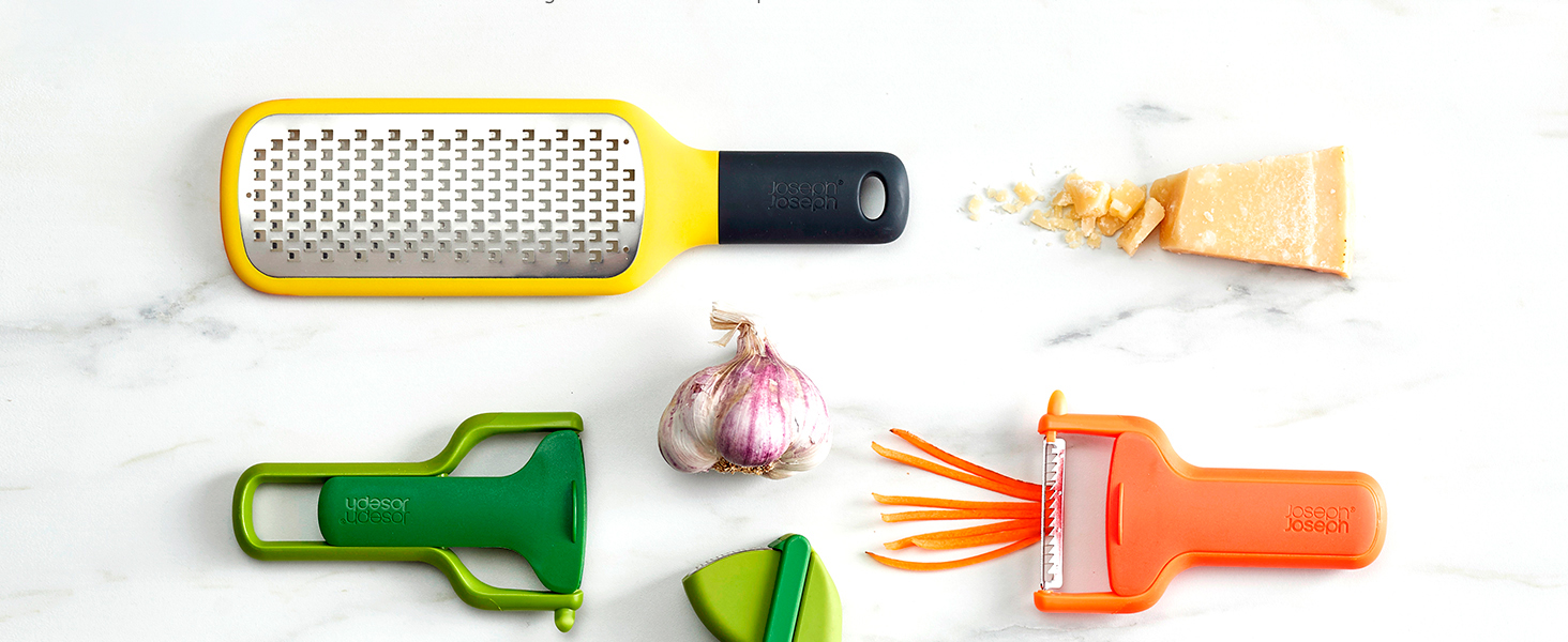 Пресу для часнику та імбиру Joseph Joseph CleanForce, зелений