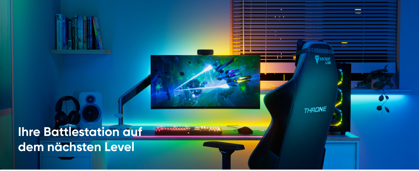 Nanoleaf Holiday String Lights 25м - RGB, 300 LED, 18W, IP44, 220-240VAC, EU