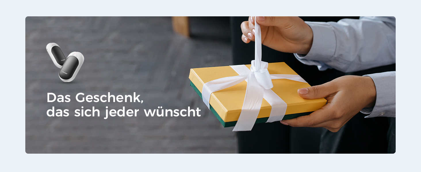 Електричні грілки для рук OCOOPA 2 шт. з магнітною застібкою, 5000mAh, 3 режими нагріву, компактні, для рукавичок, сумки, зимові аксесуари, подарунки для чоловіків та жінок, фіолетовий/білий