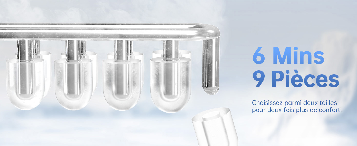 Льодогенератор WIE Kleine 1.3л для дому, офісу, бару - швидке виробництво льоду (9 кубиків за 6 хв), самоочищення, чорний