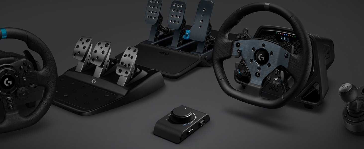 Logitech G29 Driving Force Racing Wheel – Ігровий кермо з Force Feedback для PS5, PS4, PC, Mac – Чорний