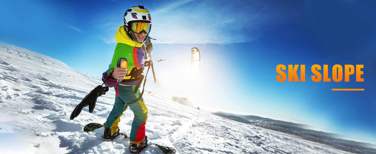 Електричний нагрівач для рук, перезарядна пара, 6000mAh, USB-кабель, 3 режими нагріву, 20 годин тепла, для активного відпочинку взимку, чорний