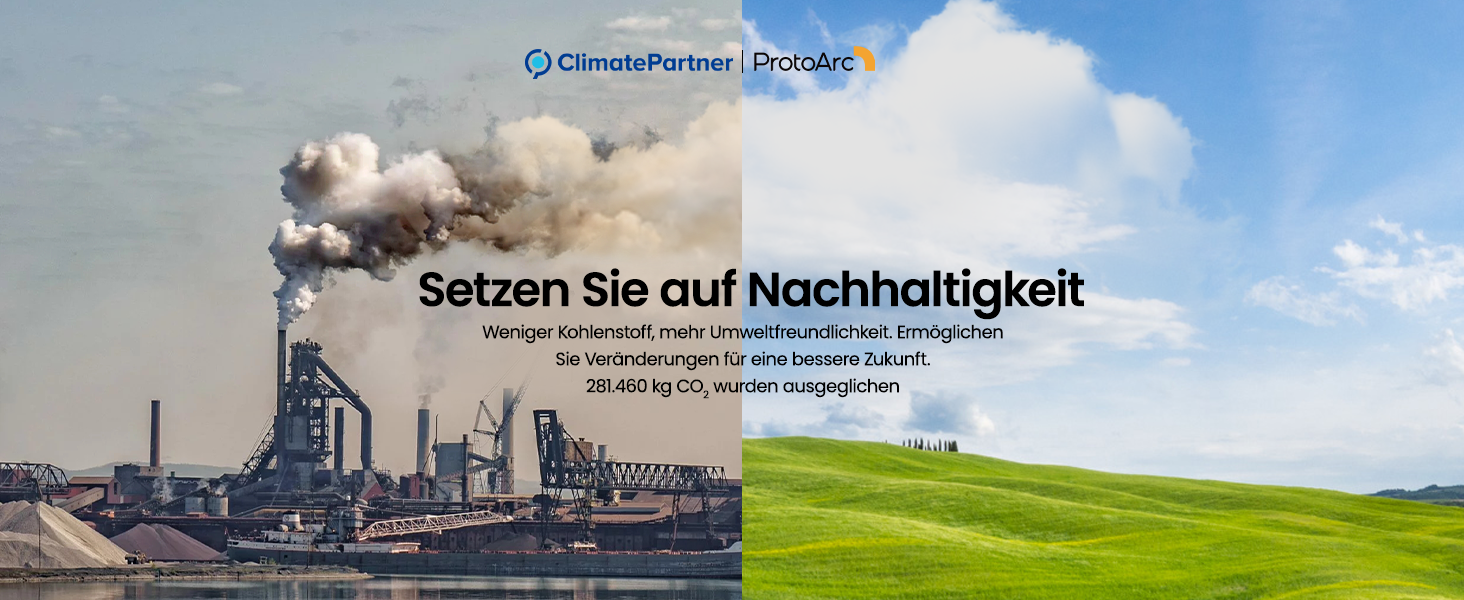 ProtoArc EM11 NL Вертикальна миша, бездротова, для ПК, iPad, Mac, Windows - чорно-зелена