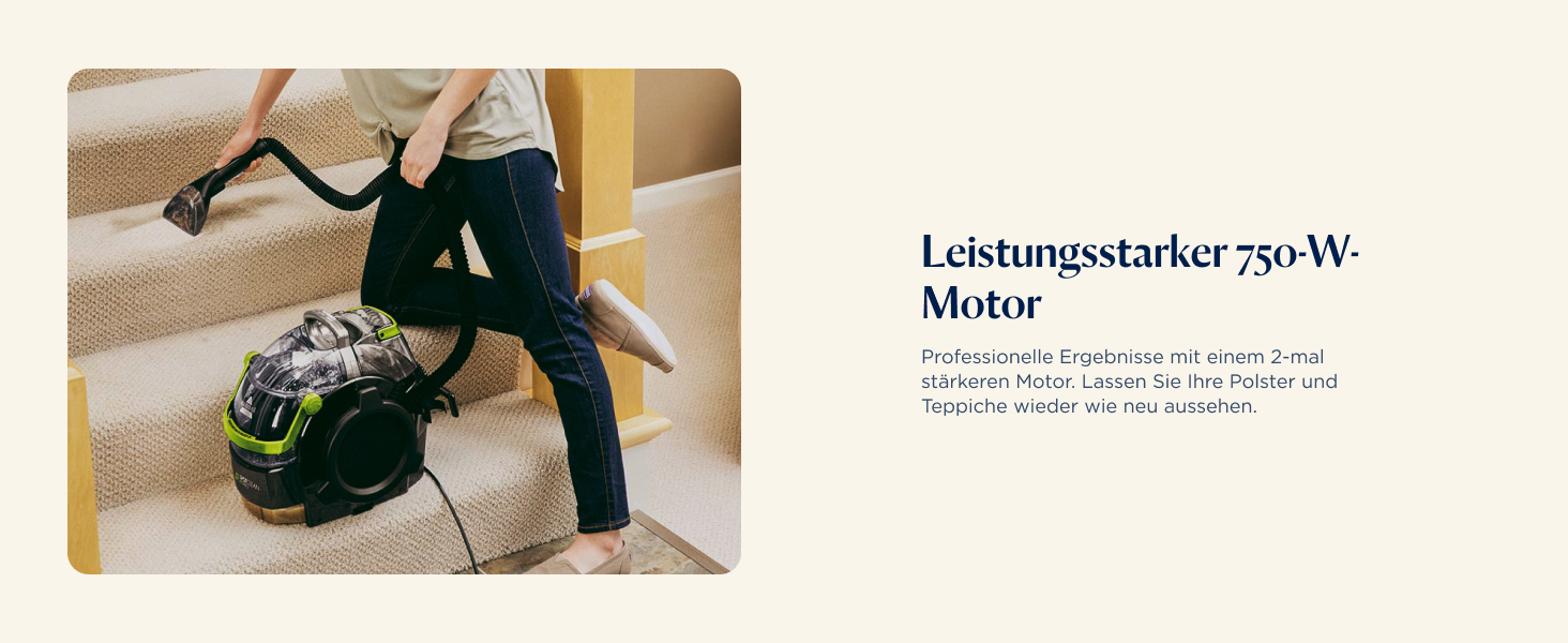 BISSELL SpotClean Pet Pro: портативний мийник для килимів та м'яких меблів для власників домашніх тварин. Потужний 750W, 15585 SpotClean PetPro