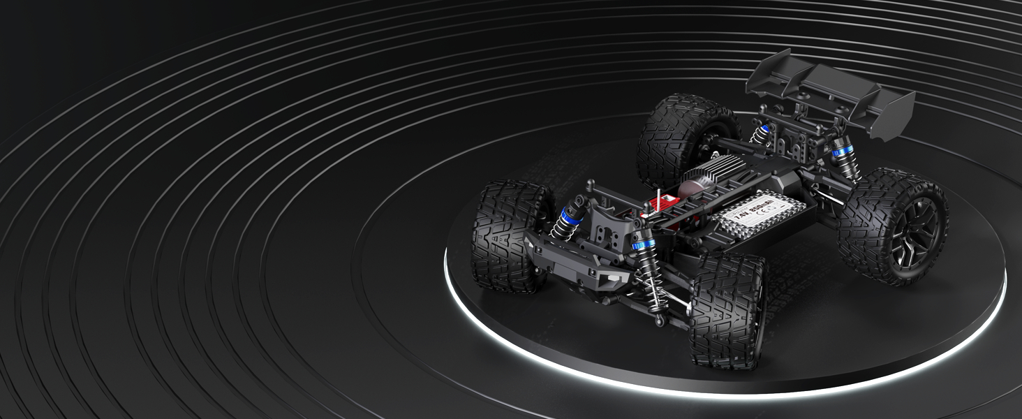 Радіокерований баггі HAIBOXING 1/18 4WD 36 км/год, позашляховик для дітей та дорослих, 2.4Ghz