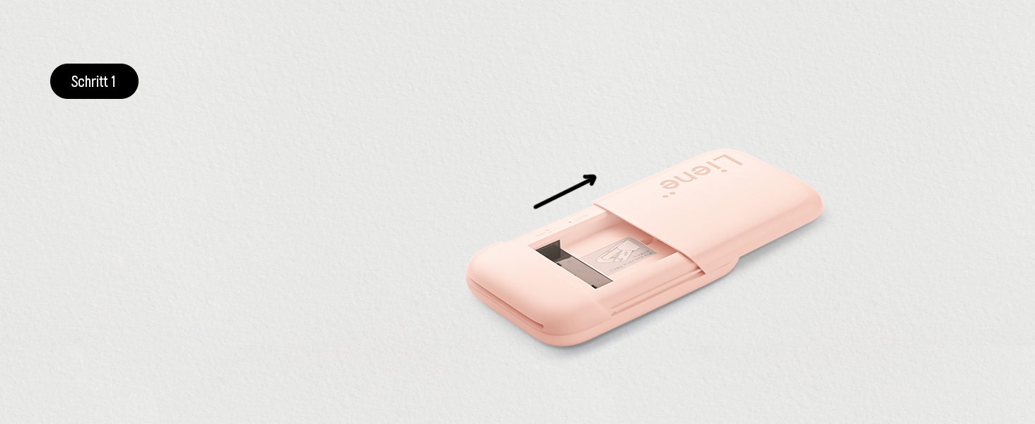 Портативний фотодрук Liene Pearl K100 з друком на Zink папері, Bluetooth 5.0, для iOS та Android, рожевий