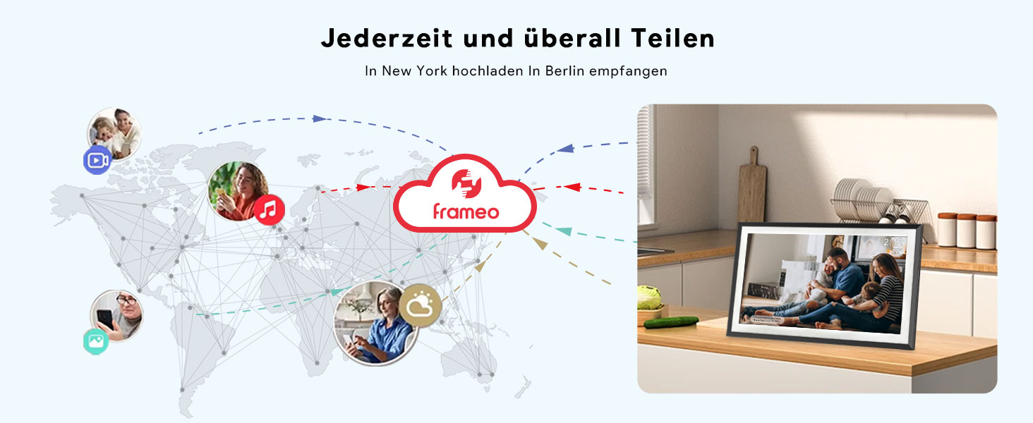 Цифровий фоторамка 15.6