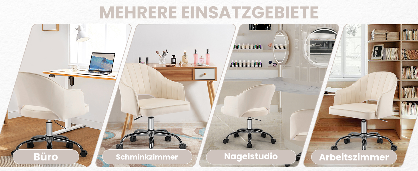 Крісло для офісу Fiximaster Homeoffice: регульоване, з тканини, ергономічне, до 113 кг, сіре