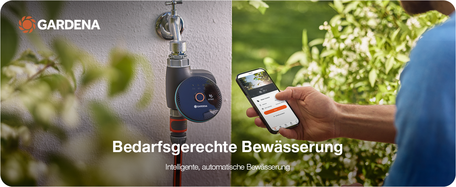 Gardena Smart Water Control 19033-20: Автоматичний полив для саду, інтеграція з розумним домом, захист від заморозків