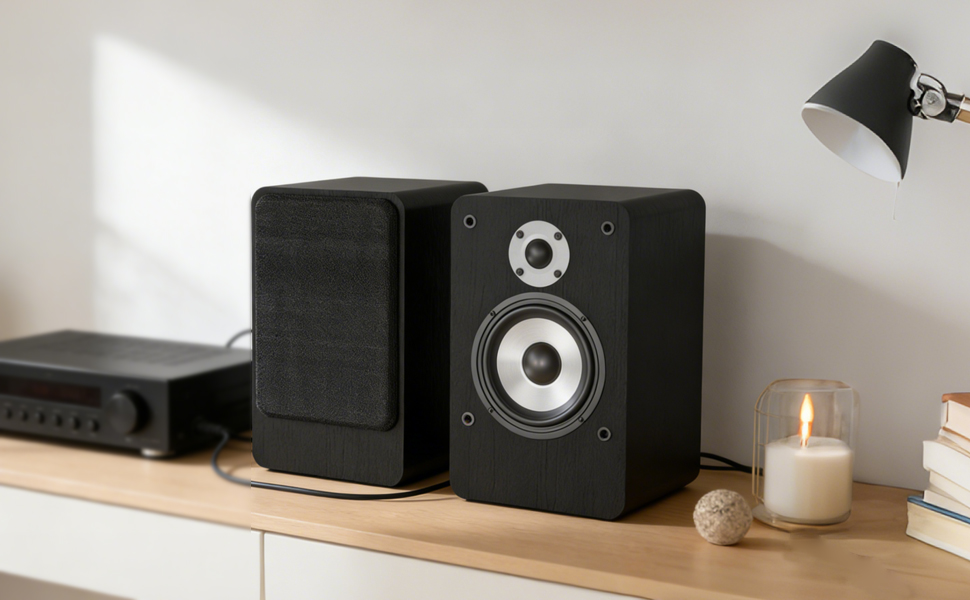 Портативна Bluetooth колонка LONPOO LP-42S: 30W, USB, AUX, 3-дюймовий динамік, дерев'яний корпус