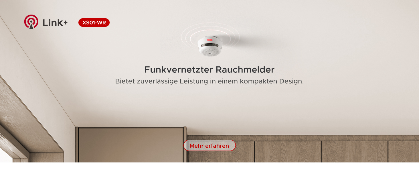 Датчик диму та монооксиду вуглецю X-Sense SC07, автономний, 10 років, з LCD-дисплеєм та кнопкою тестування, 360° моніторинг, автоматична перевірка, з можливістю радіомережі (1 шт.)
