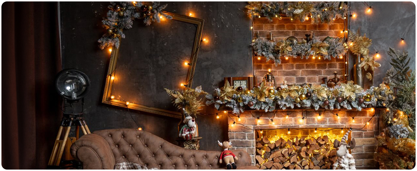 Ланцюжок прикрас для зовнішнього використання на батарейках G30, 9м, 20 LED, тепле біле світло, з пульт дистанційного керування, таймер, диммування, IP64, для саду, ялинки, балкона, бістро.