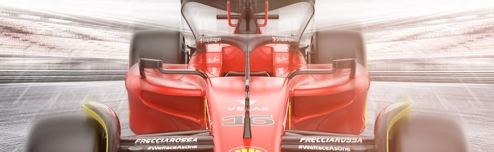 Модель Ferrari F1-75 (1:18) з пультом керування, Формула-1 2022, Шарль Леклер/Карлос Сайнс