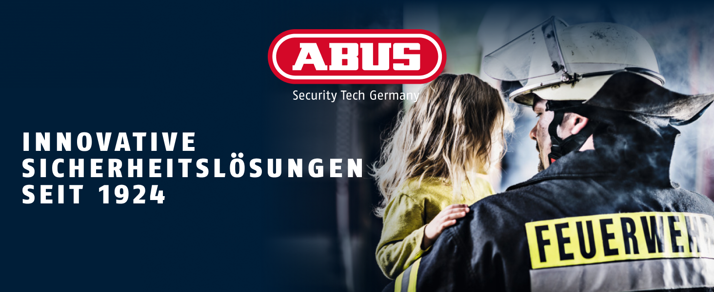 Детектор чадного газу ABUS COWM510 з LCD-дисплеєм, білий